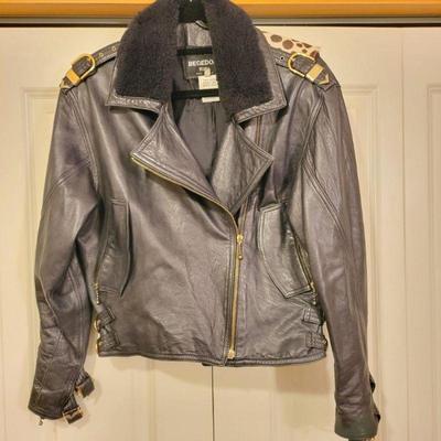 1980's Women's Begedor Italy Leather Jacket