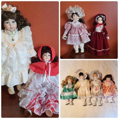 Betty Jane Carter, Marie Osmond & Heirloom Treasure Dolls