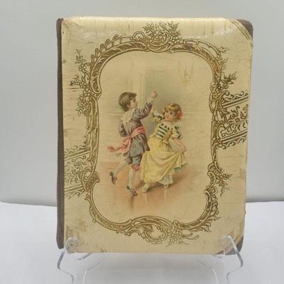 Antique Celluloud Photo Album With Photos