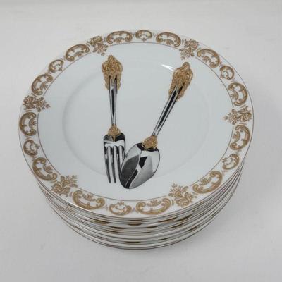 Limoges St. Martin Dessert Plates