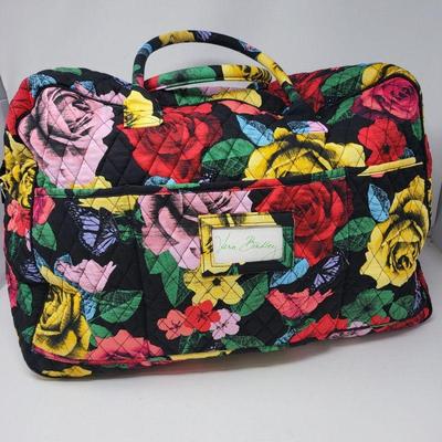 Vera Bradley Quilted Rose Grand Traveler Tote