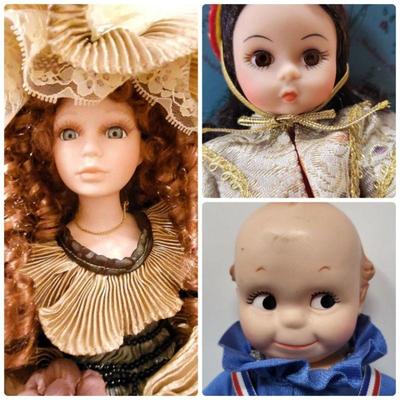 Collectible Dolls - Kewpie, Madame Alexander & Broadway Collection