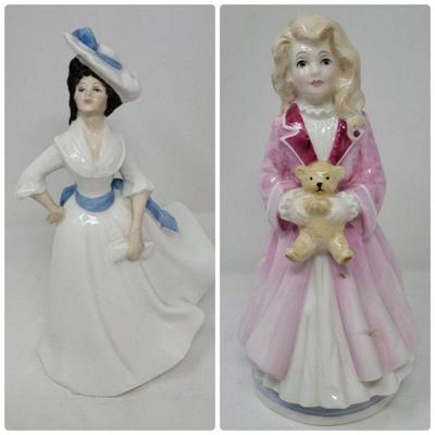 1980's Royal Daulton Figurines - Margaret & Faith