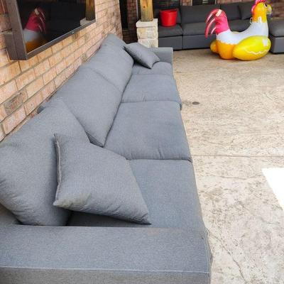 Outdoor/patio sofa