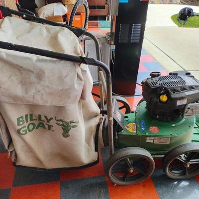 Billy Goat lawn vacuum