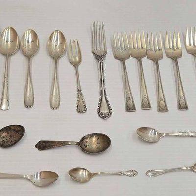 #1802 • Sterling Silver Flatware 372g

