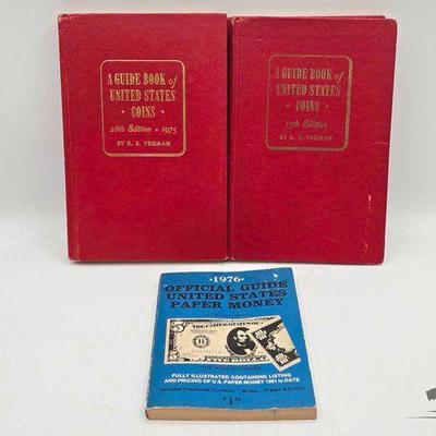 #1900 • (3) United States Paper Money Guides
