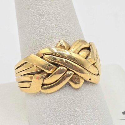 #615 • 18k Gold Ring, 11.99g
