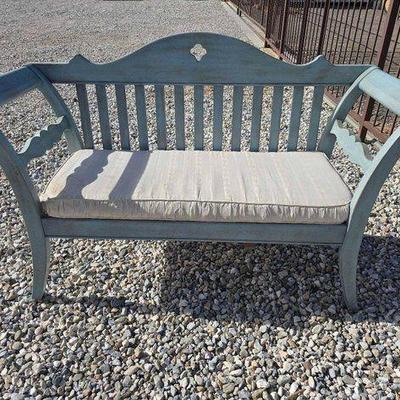 #11510 • Wooden Hall Bench
