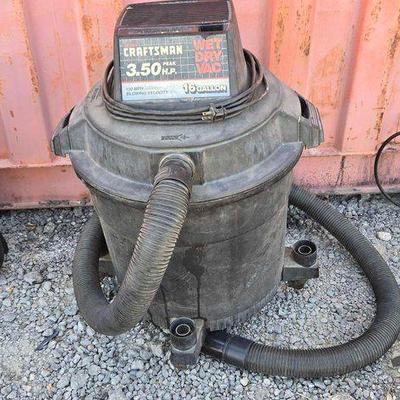 #80012 • Craftsman Wet Dry Vac 16 Gallon
