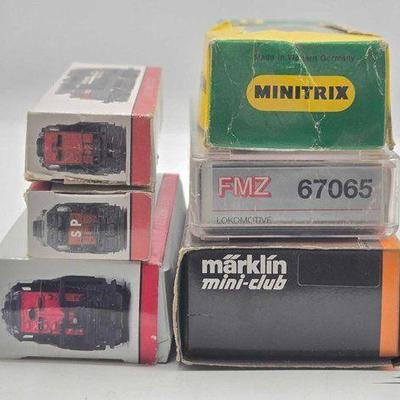 #5268 • (6) N Scale Locomotives

