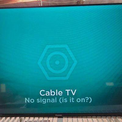 #2776 • 43" Hisense LED LCD Roku TV
