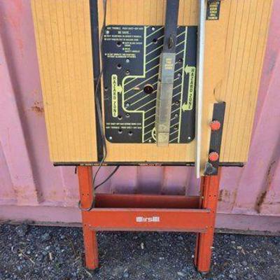#80002 • Hirsh Folding Table Saw
