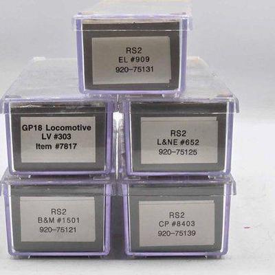 #5256 • (5) Hobby Quality N Scale Locomotives
