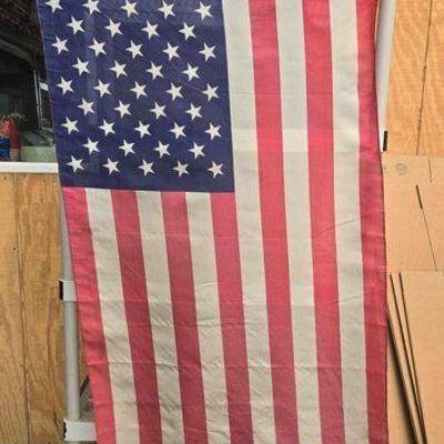 #2702 • American Flag with Pole
