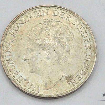 #1499 • 1944 Netherlands 2 1/2 Gulden
