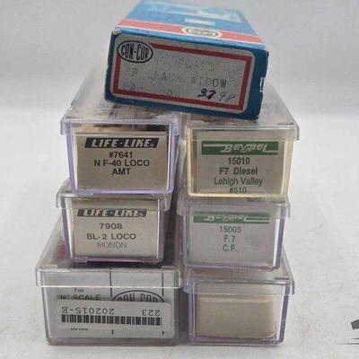 #5266 • (7) N Scale Locomotives

