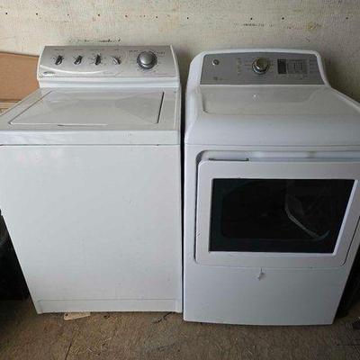 #9000 • Maytag Washer and GE Gas Dryer
