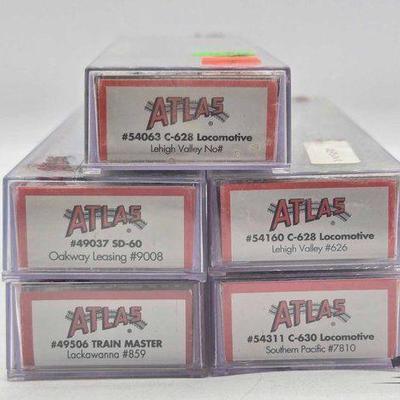 #5236 • (5) Atlas N Scale Locomotives
