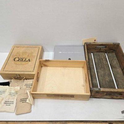 #1906 • Wooden Boxes and Bags
