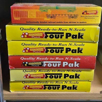 #5210 • (6) Roundhouse Products N Scale Train Models
