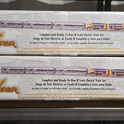 #5202 • NEW!!! (2) Bachmann McKinley Explorer N Scale Electric Train

