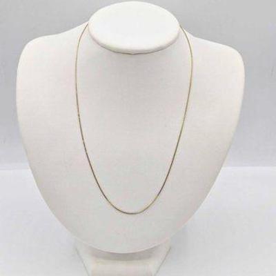 #708 • 14k Gold Chain & Broken Chain Piece, 3.20g
