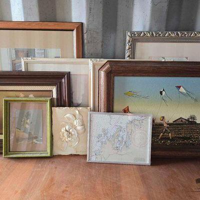 #15026 • (9) Framed Artworks

