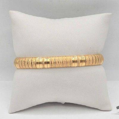 #601 • 18k Gold Bracelet, 18.30g
