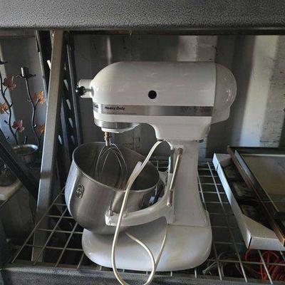 #15042 • Kitchen Aid Mixer with Mixing Attachments
