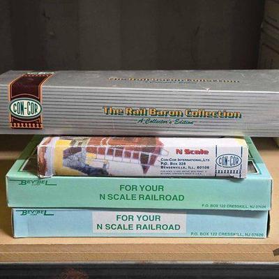 #5212 • (4) N Scale Trains
