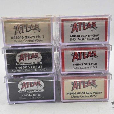 #5242 • (6) Atlas N Scale Locomotives
