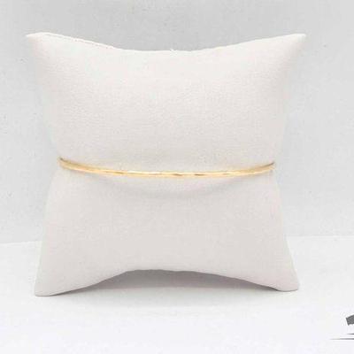 #755 • 14k Thin Gold Bracelet, 5.29g
