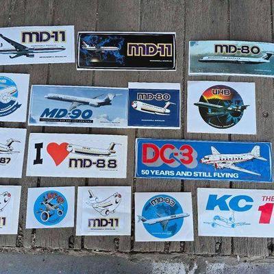 #10028 • Mcdonnell Douglas Sticker Collection
