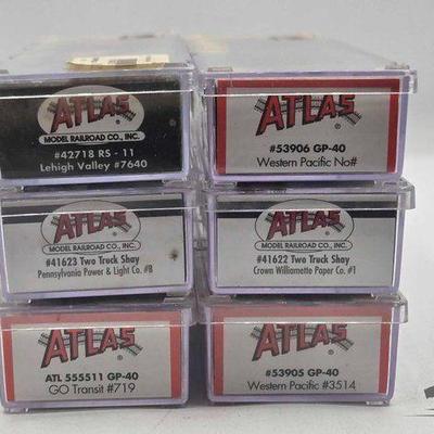 #5240 • (6) Atlas N Scale Locomotives
