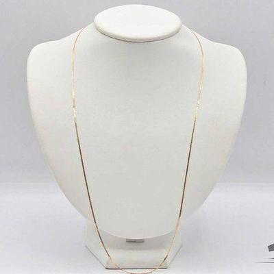 #745 • 14k Gold Necklace, 1.70g
