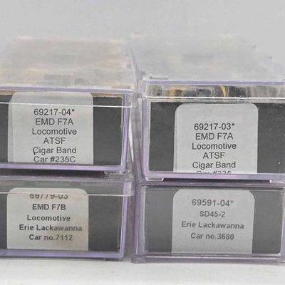 #5262 • (4) Inter Mountain N Scale Locomotives

