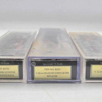 #5264 • (3) Bachmann N Scale Locomotives
