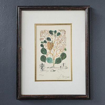 Signed Salvador Dali