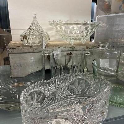 Box Lot LA5001 - Crystal and Glass $20