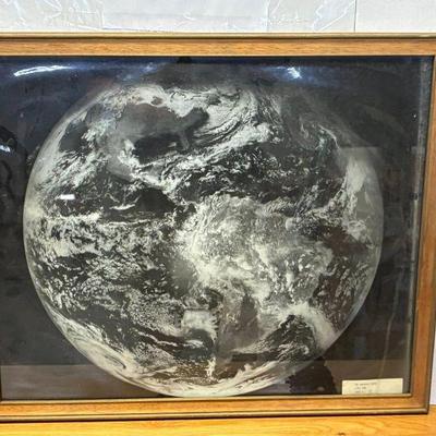 AAA5046 1976 XL Photograph of the Earth  Local Pickup       By Appointment AAA Vintage and Art 9017 Airline HWY New Orleans, LA 70118 