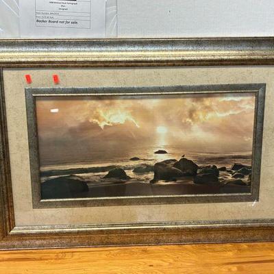 Aaa attic art aaa5069 framed print sea shore local pickup