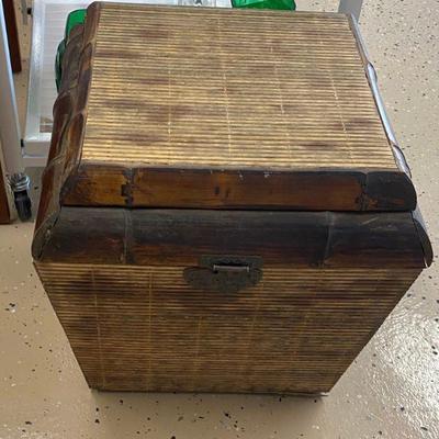 Small Wooden Treasure Chest $35