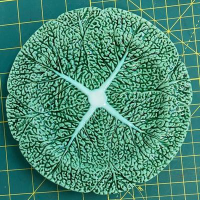 Vintage Bordallo Pinheiro Cabbage Collection 7" Salad Plate 768/F AAA2221