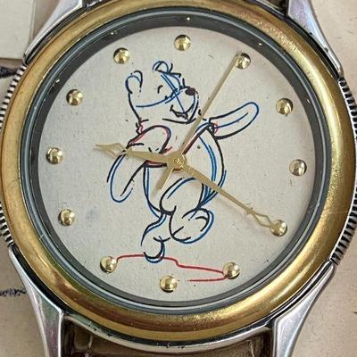 Vintage Disney's Sketches of Pooh Limited Edition 0231/5000 Wristwatch AAA2353