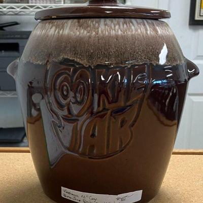 Vintage 1960's McCoy Cookie Jar  Embossed Cookie Jar AAA1443 $20