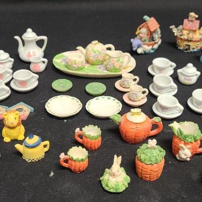 THE SWEETEST COLLECTION OF MINIATURE TEA SETS