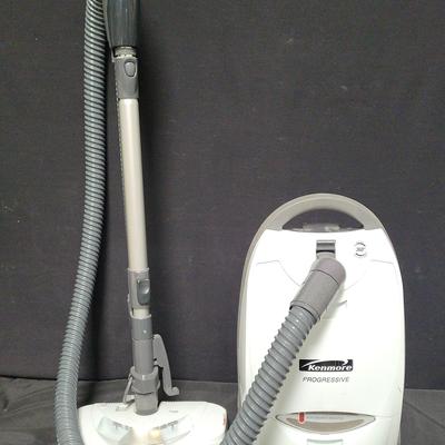 KENMORE PROGRESSIVE VACUUM - WHISPER BELT - BARE FLOOR FRIENDLY WITH BAGS & ATTACHMENTS