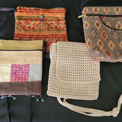BOHEMIAN/ETHNIC/WOVEN PURSES - 4 