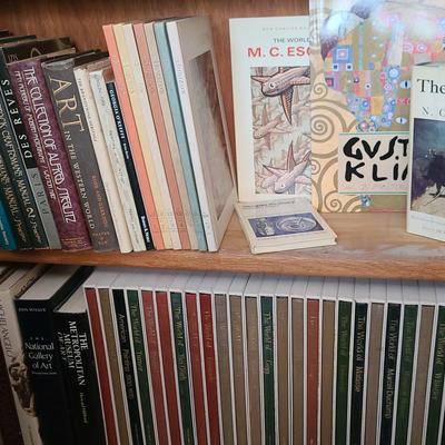 HUGE LOT OF VINTAGE ART COFFEE TABLE BOOKS